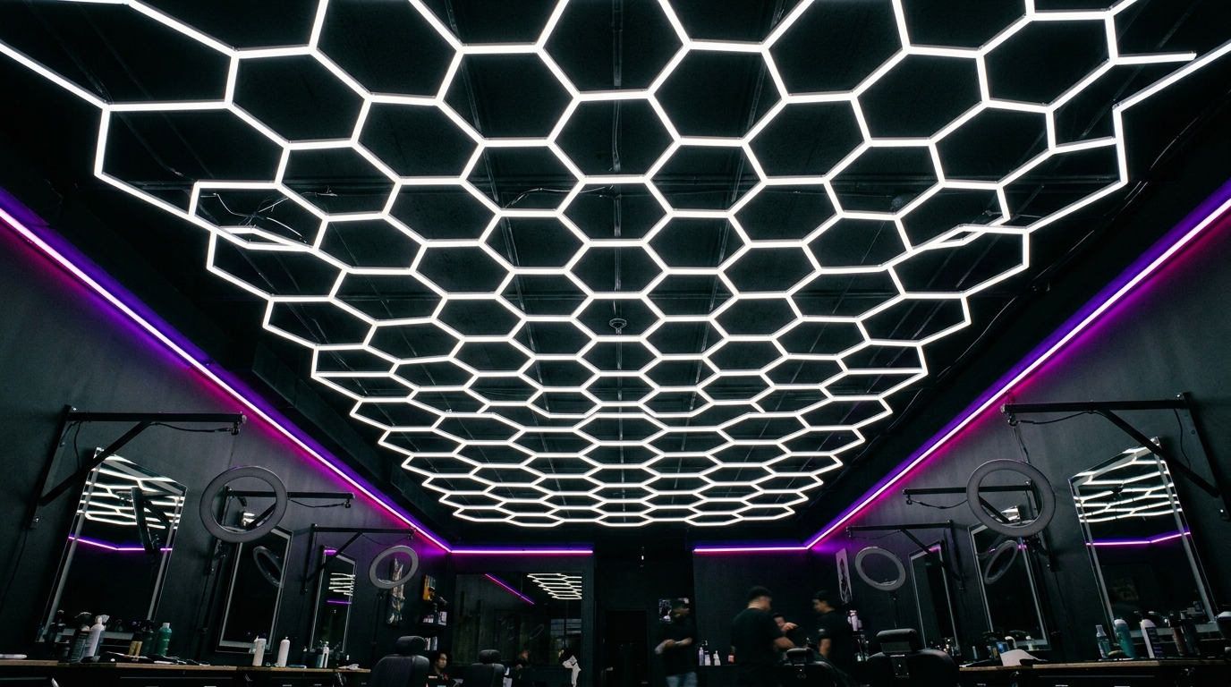 Flow Miami hexagon ceiling